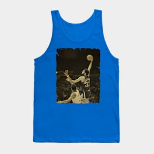 Kareem Abdul Jabbar - Vintage Design Of Basketball Tank Top